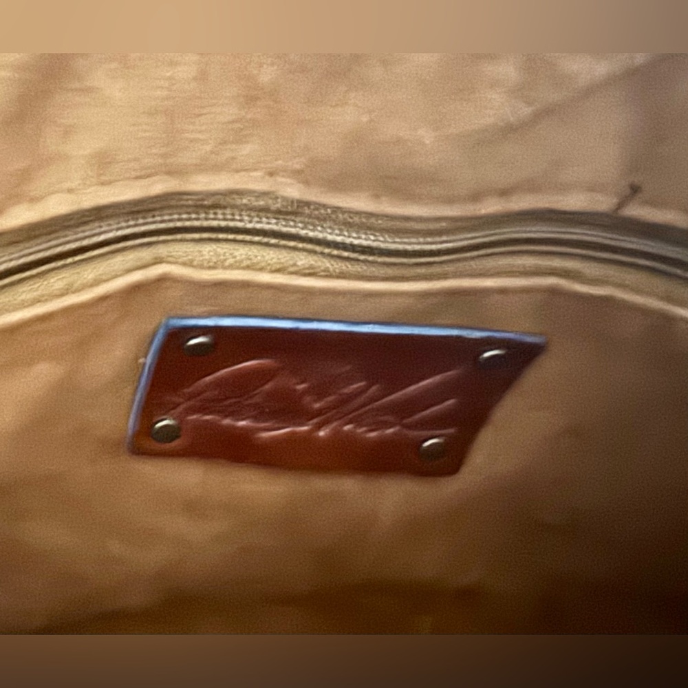 Patricia Nash Natural Tooled Rosolini Leather Saddle Bag-NEW - Picture 12 of 16